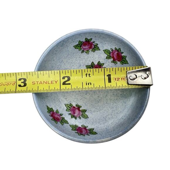 Vintage Mini Creamer And Bowl Lancaster Sandland Pink Flowers Hanley England - Picture 14 of 16